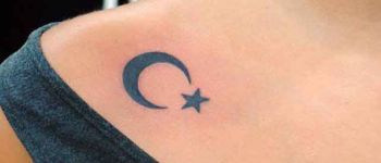 ay-yildiz-omuz-dovme-modelleri - Dövme Modelleri