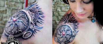bayan-omuz-dovme-tattoo-design - Dövme Modelleri